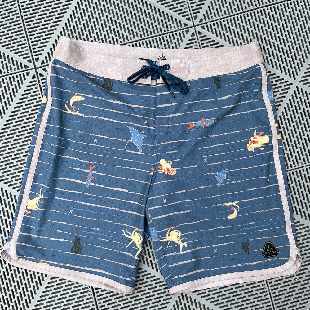 Mens Prana Bathing Suit size 35